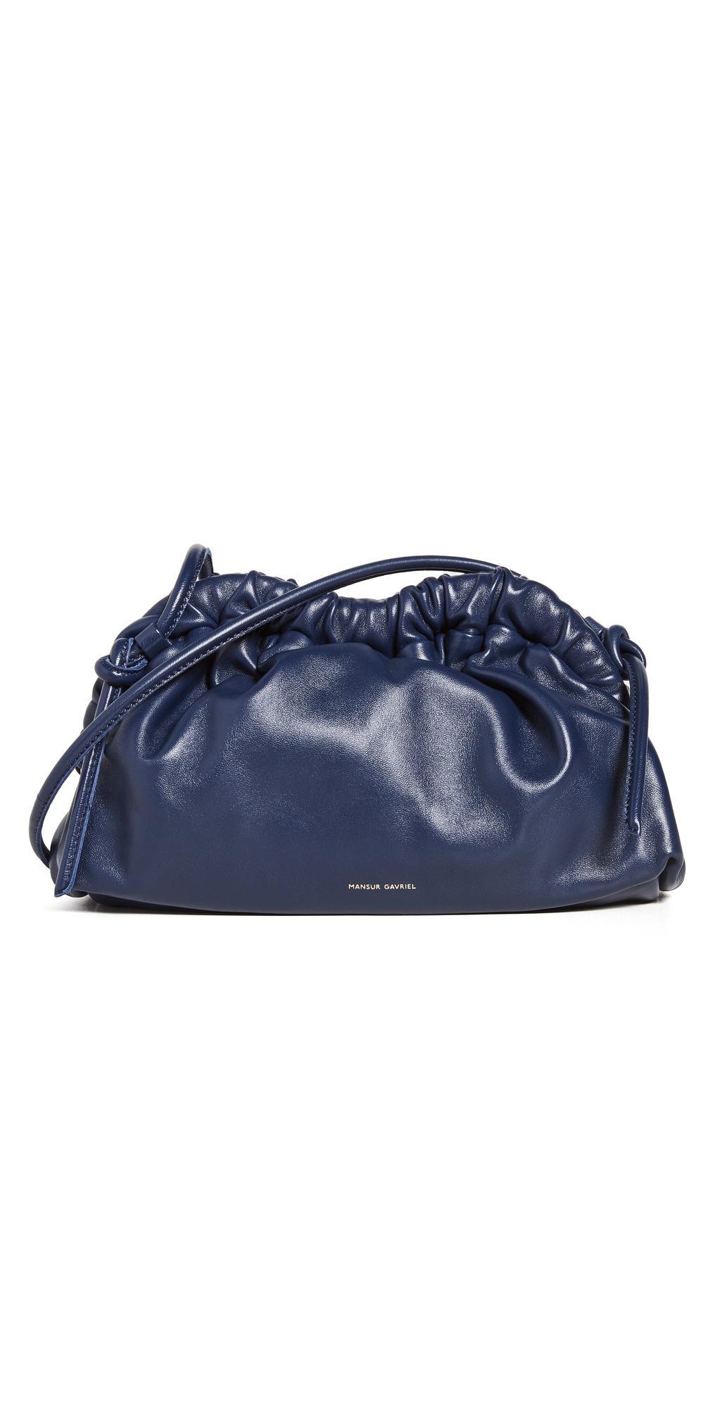 Mansur Gavriel Mini Cloud Leather Clutch Product Image