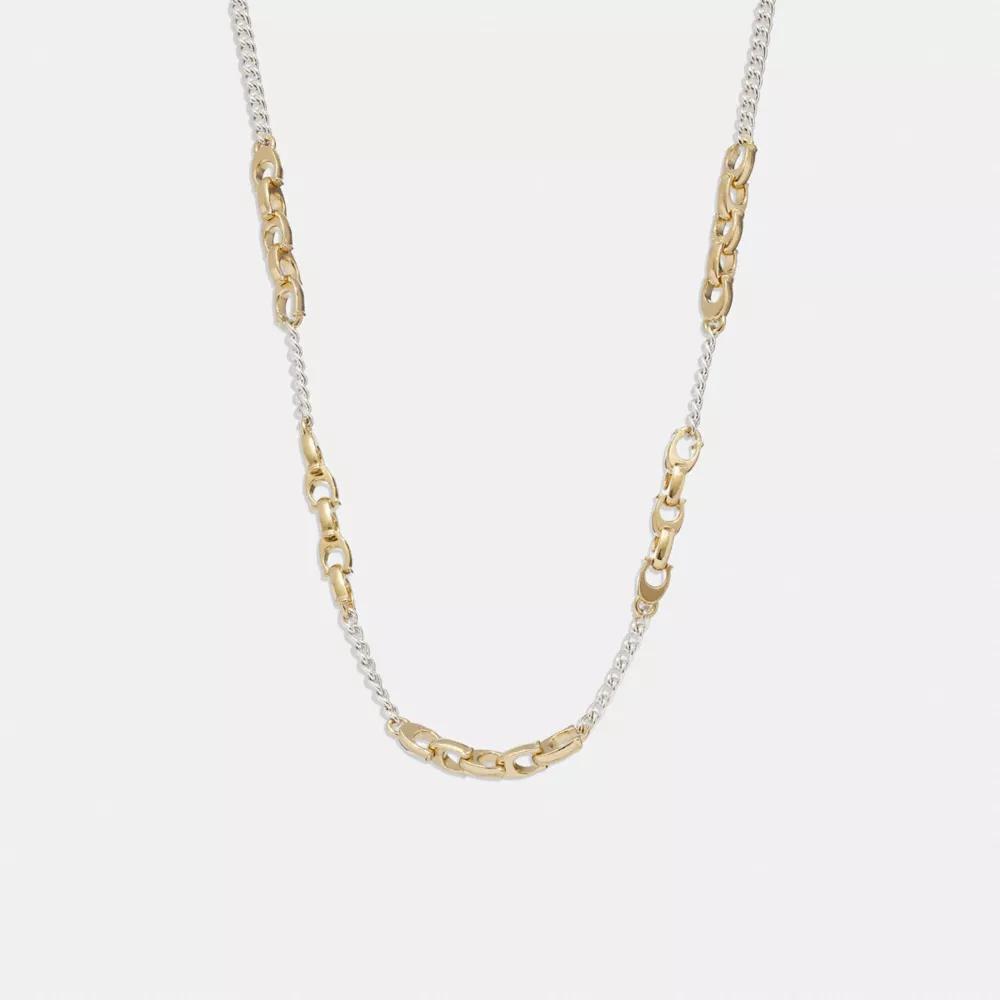 Signature Mixed Chain Necklace Product Image