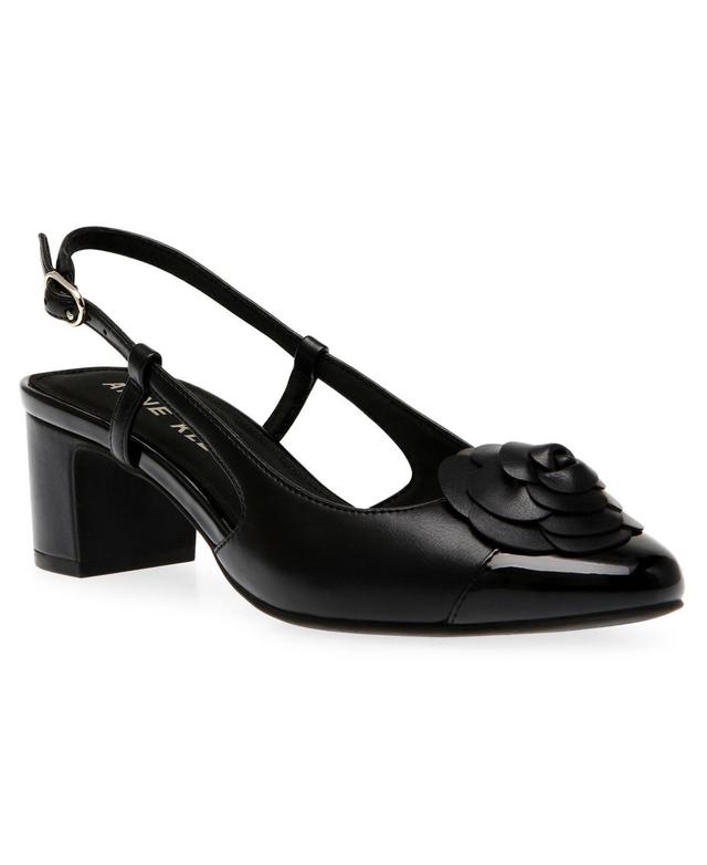 Anne Klein Womens Porsha Block Heel Slingback Pumps Product Image