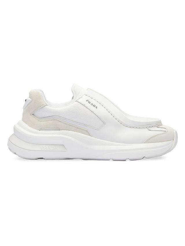 Prada New Mixed Media Sneaker Product Image