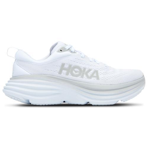 Hoka Womens HOKA Bondi 8 - Shoes White/White Product Image