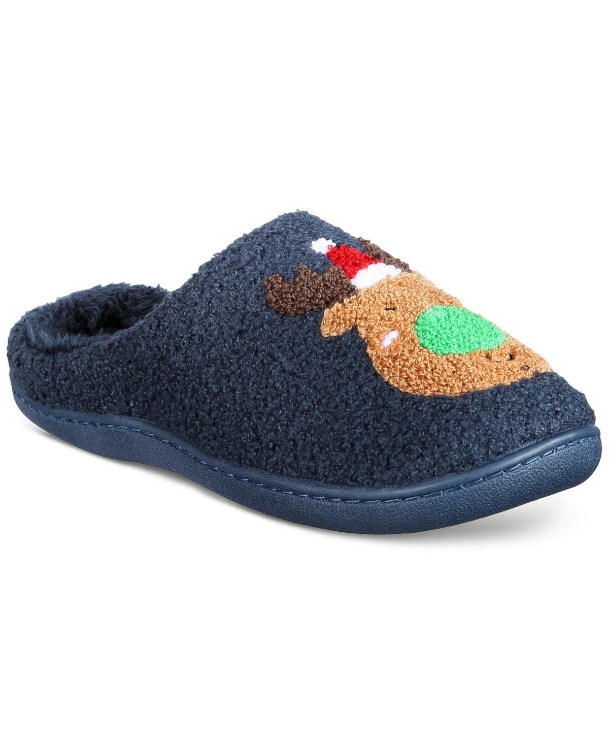 Family Pajamas Big Kids Reindeer Closed-Toe Slippers, Created for Macys Product Image