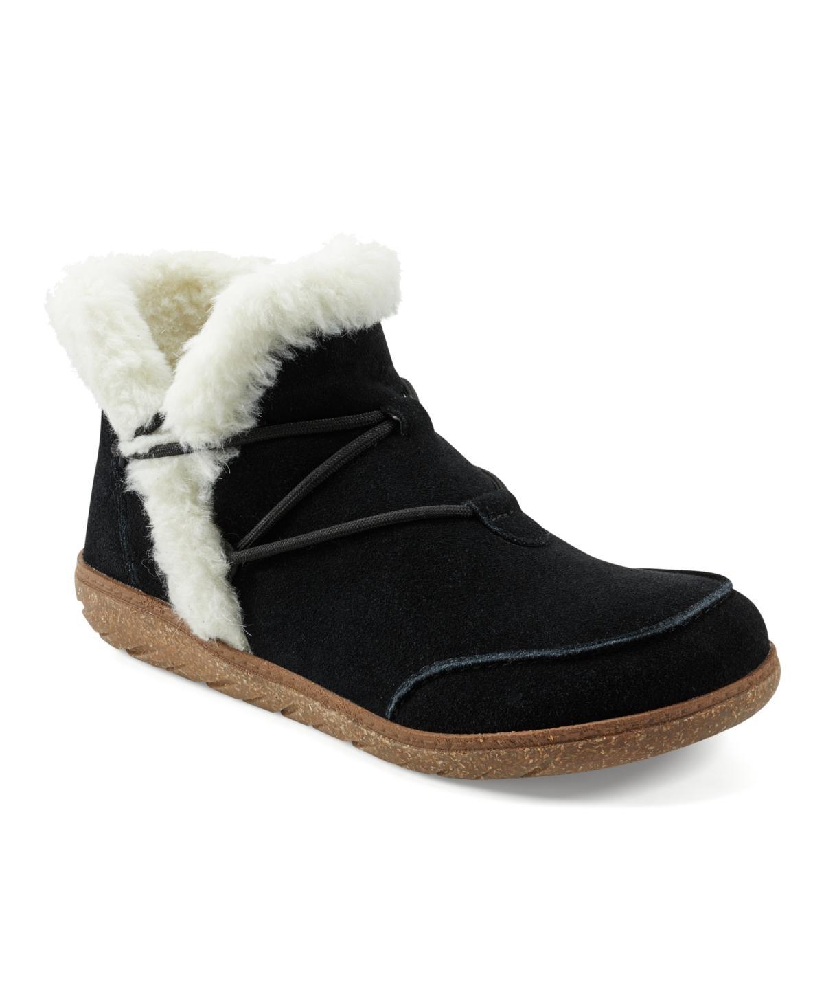 Earth Womens Fleet Cold Weather Lace-Up Casual Booties Product Image