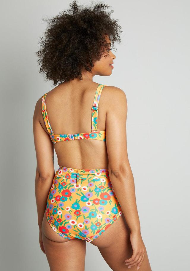 The Greta High-Waisted Bikini Bottom Product Image