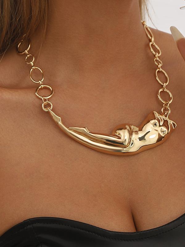 Chains Geometric Necklaces Accessories Product Image