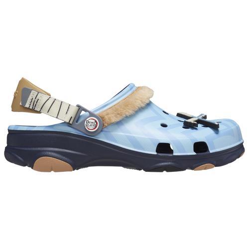 Crocs Mens Classic Clogs Demon Slayer - Shoes Navy/Navy Product Image