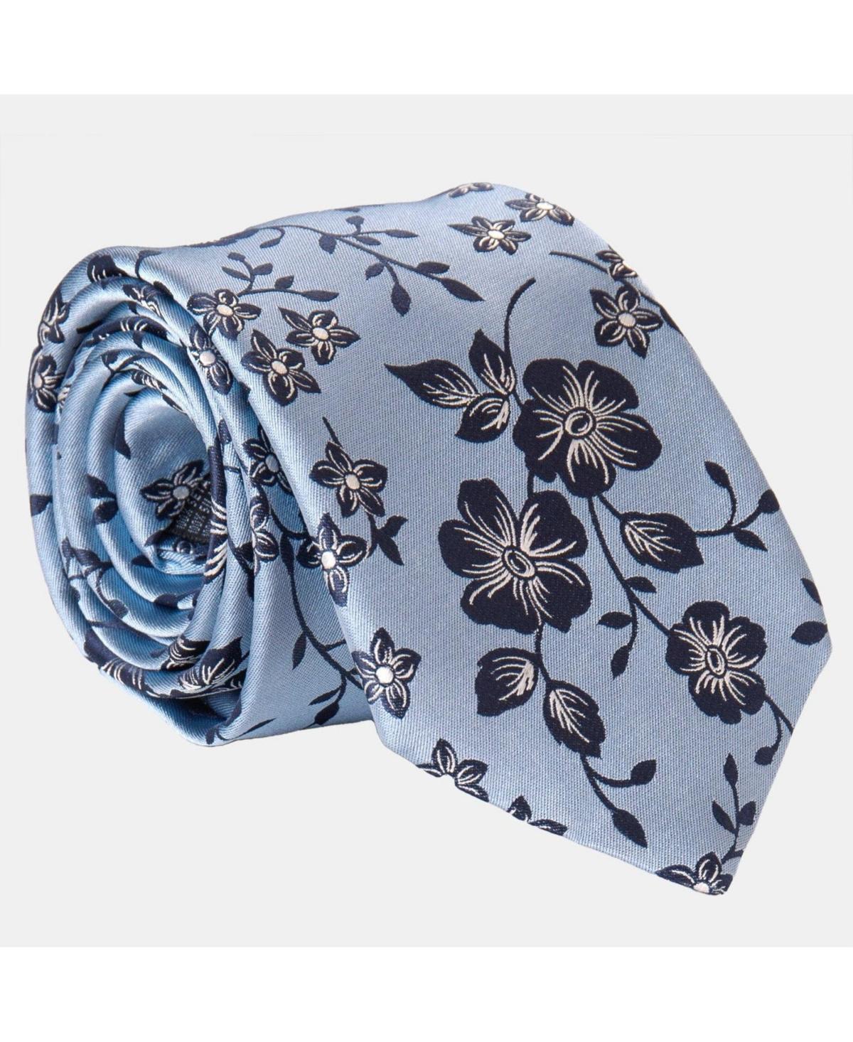 Elizabetta Big & Tall Silvio - Silk Jacquard Tie for Men Product Image