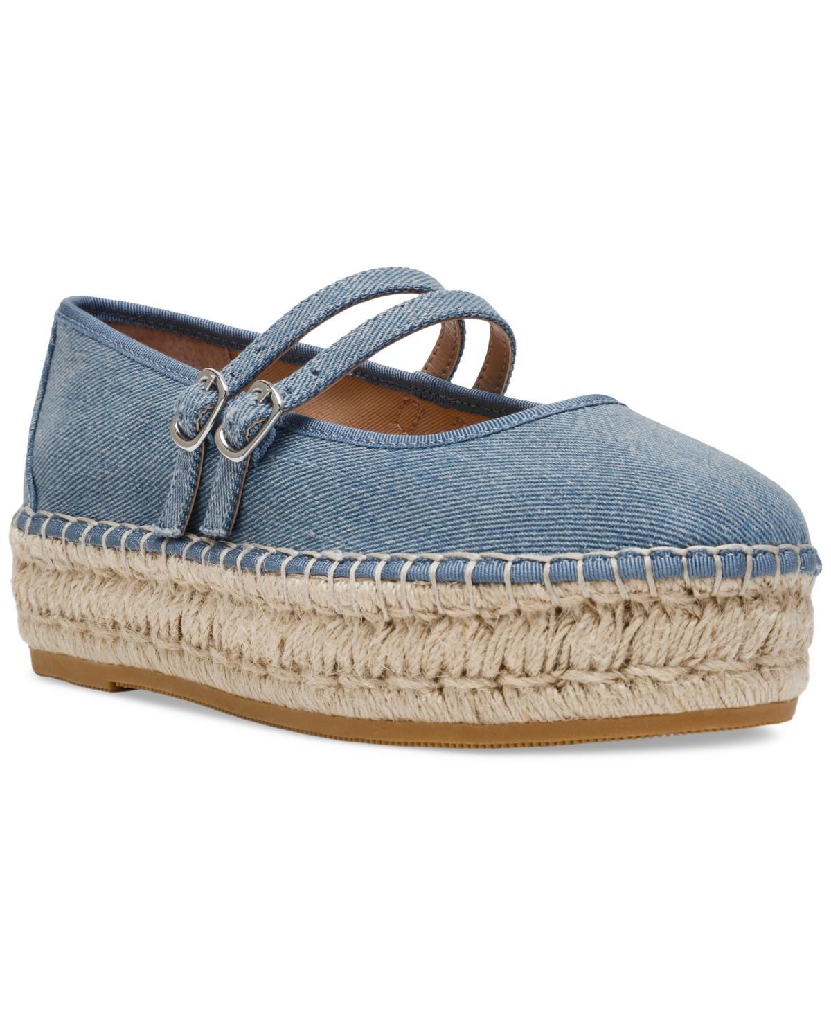 Steve Madden Womens Brinn Mary Jane Platform Espadrille Flats Product Image