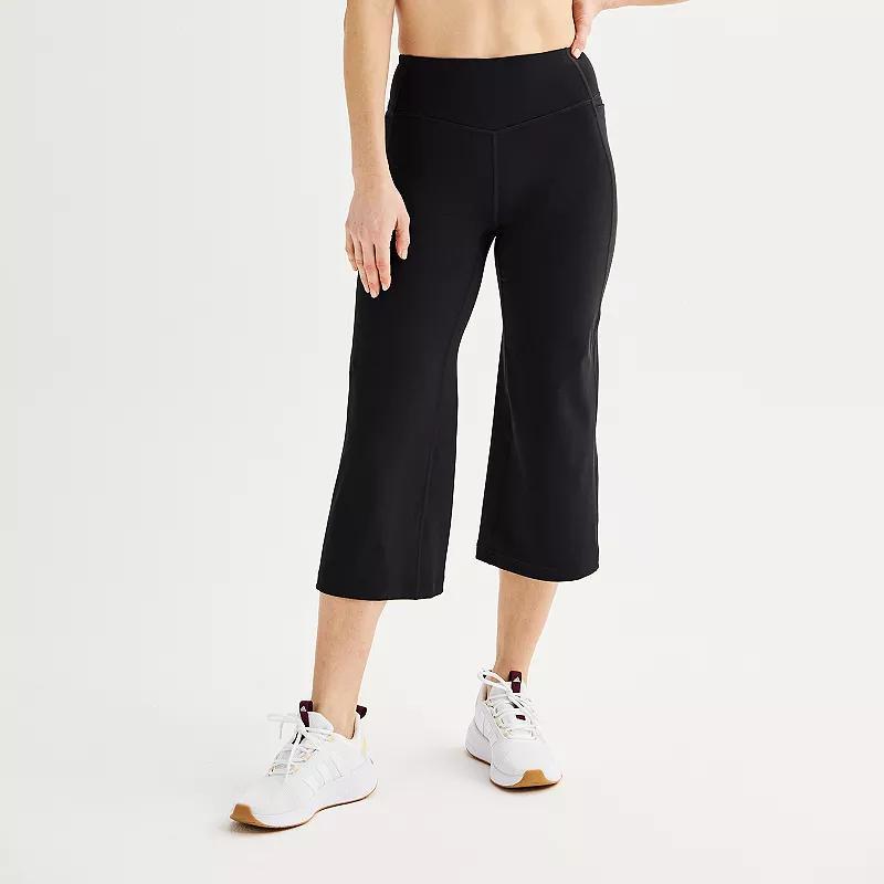 Petite Tek Gear Ultrastretch Wide Leg Crop Pants, Womens product image