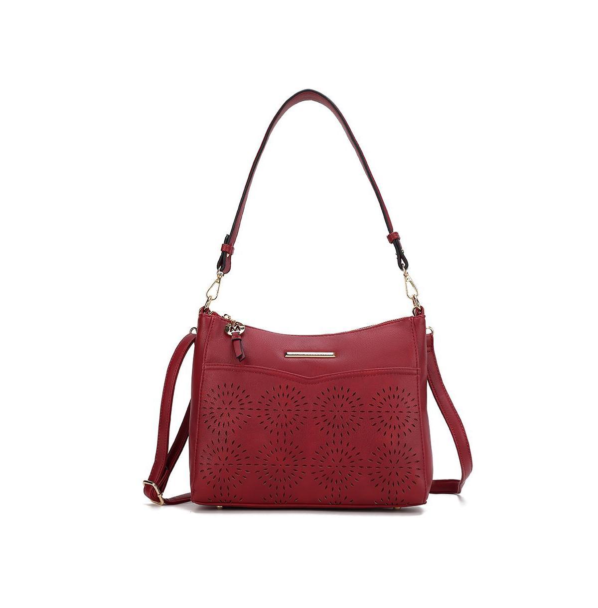 Mkf Collection Alanis Laser Cut Women s Shoulder Bag by Mia K Product Image