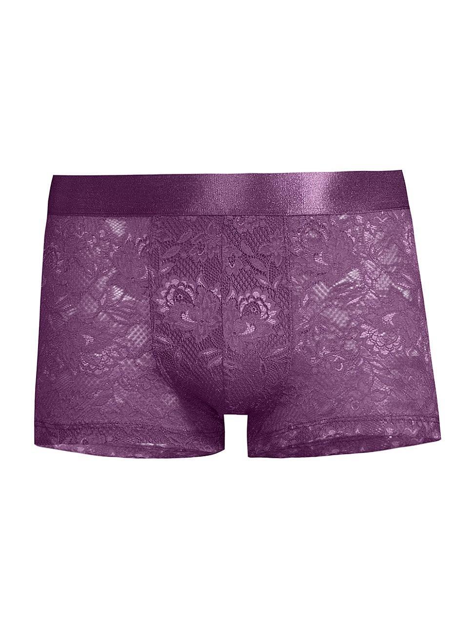 Mens Never Say Never Lace Boxer Briefs Product Image