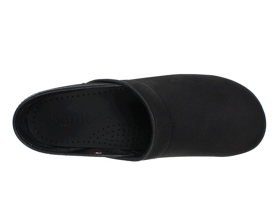 Sanita Professional Oil - Mens (Antique Textured Oil) Men's Clog Shoes Product Image