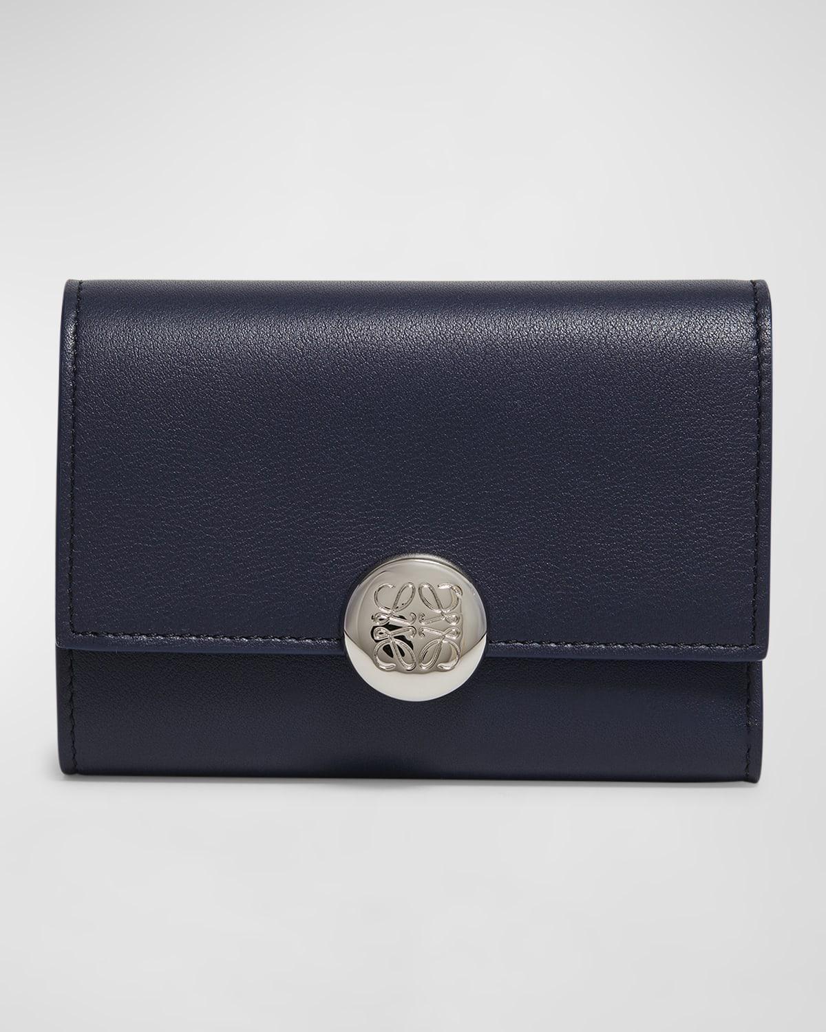 Womens Pebbled Leather Wallet Product Image