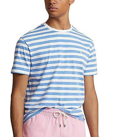 Polo Ralph Lauren Classic-Fit Striped Jersey Short-Sleeve T Product Image