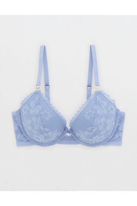 Show Off Lace Plunge Push Up Bra Women's Product Image