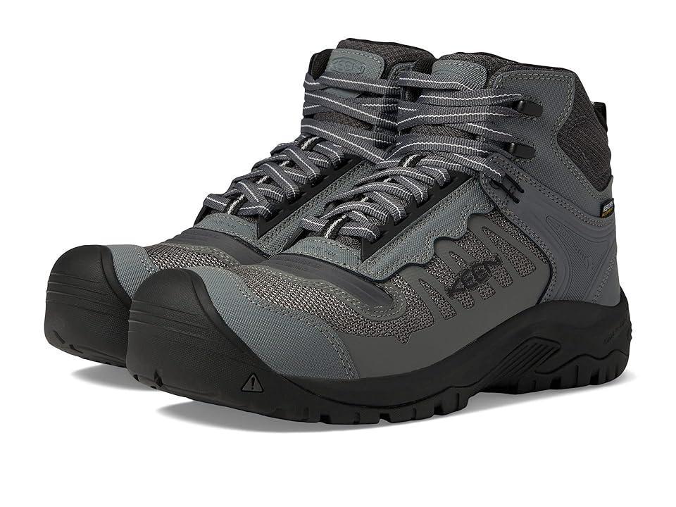 KEEN Utility Reno KBF Mid Waterproof (Comp Toe) (Magnet Men's Shoes Product Image