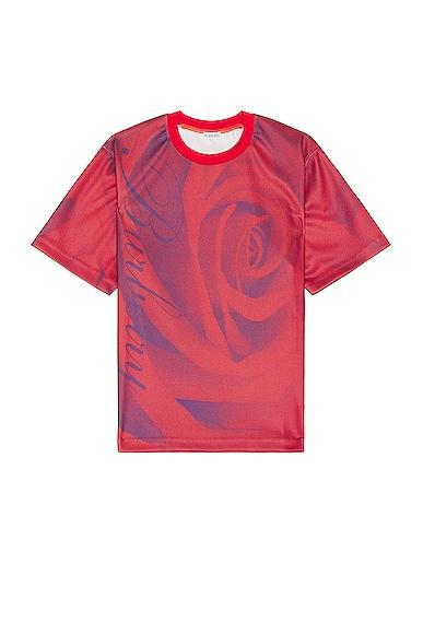 Mens Rose Jersey T-Shirt Product Image