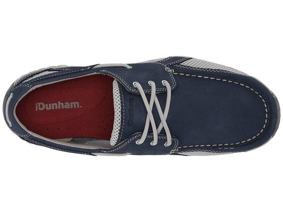 Dunham Captain (Navy Nubuck) Men's Slip on Shoes Product Image