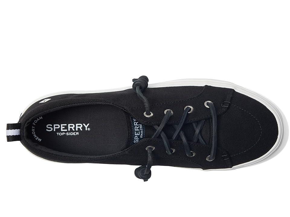 Sperry Crest Vibe Washed Linen Women's Lace up casual Shoes Product Image