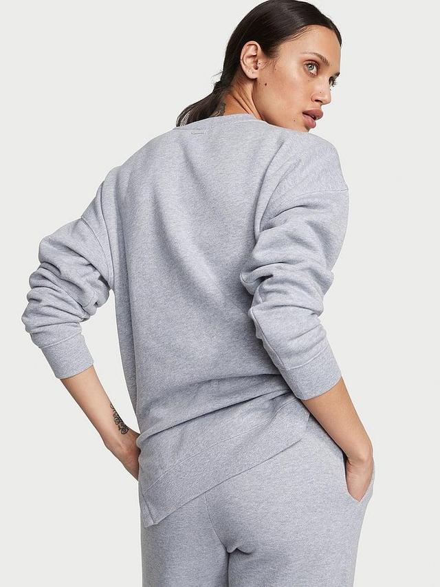 Cotton Fleece Mock Neck Pullover Product Image