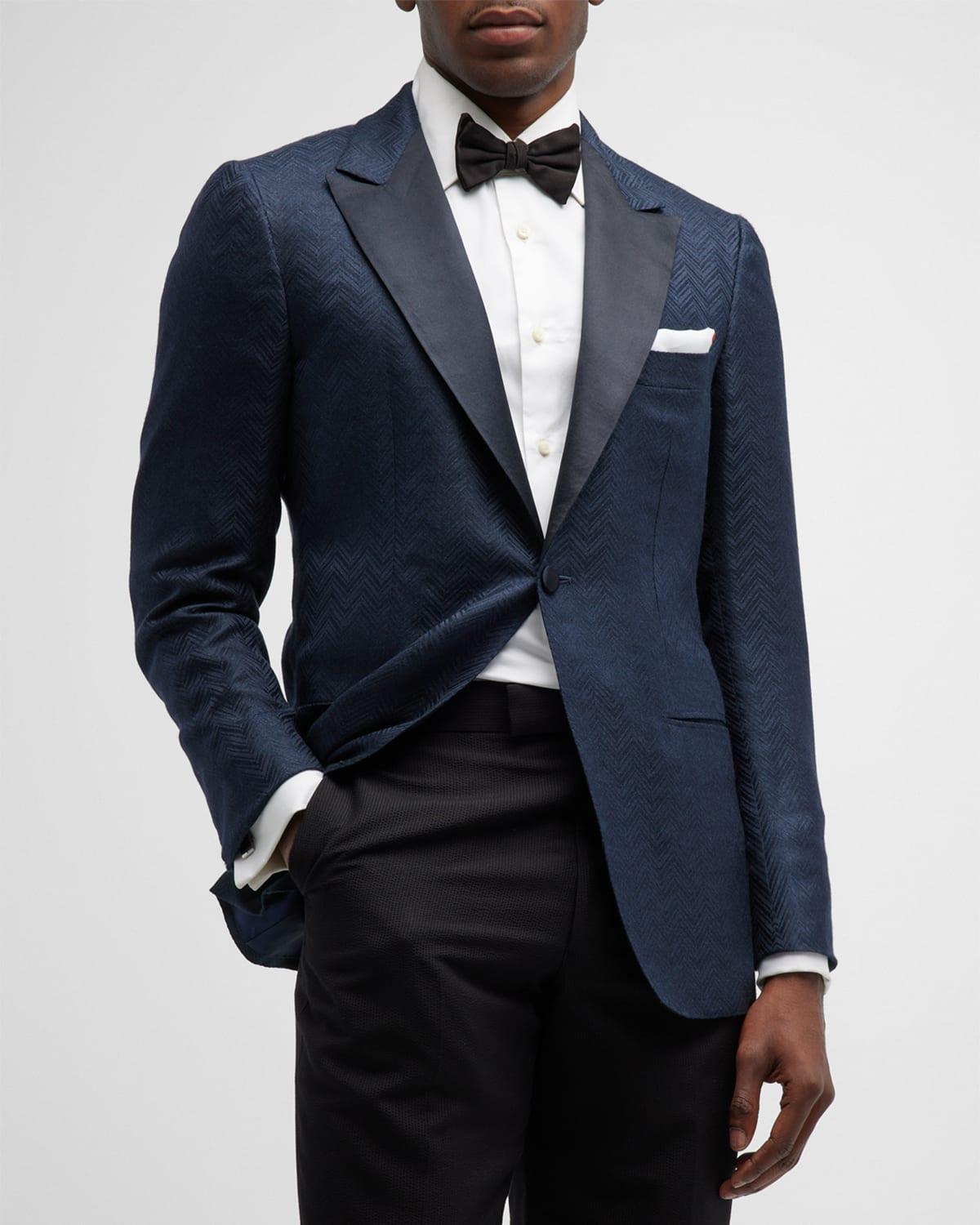 Mens Chevron Dinner Jacket Product Image