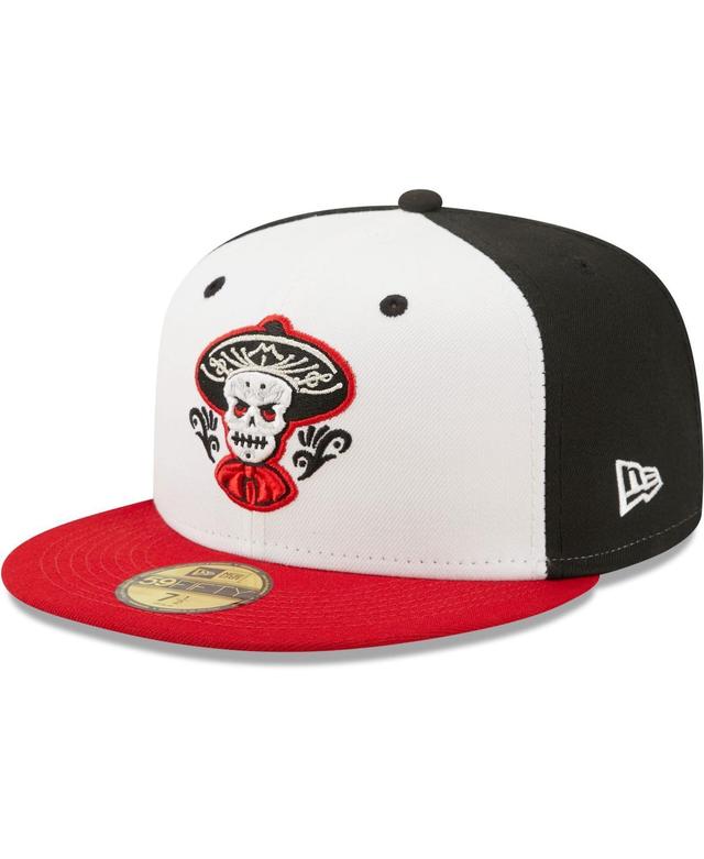 Mens New Era White Mariachis de Nuevo Mexico Copa De La Diversion 59FIFTY Fitted Hat - White Product Image