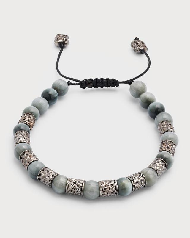 Armenta Romero Eagle Eye Bead & Sterling Silver Bracelet Product Image