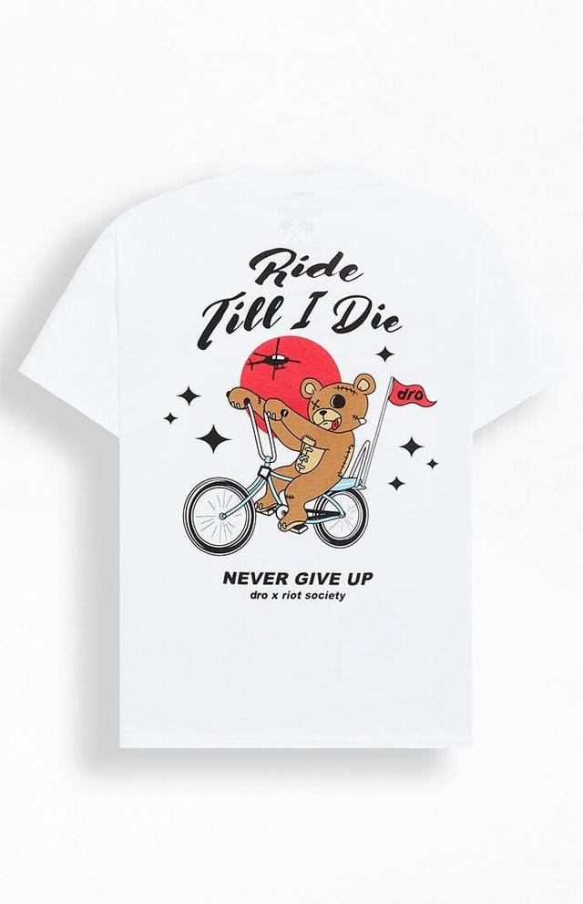 Riot Society Men's x Dro Ride Till I Die T-Shirt Product Image