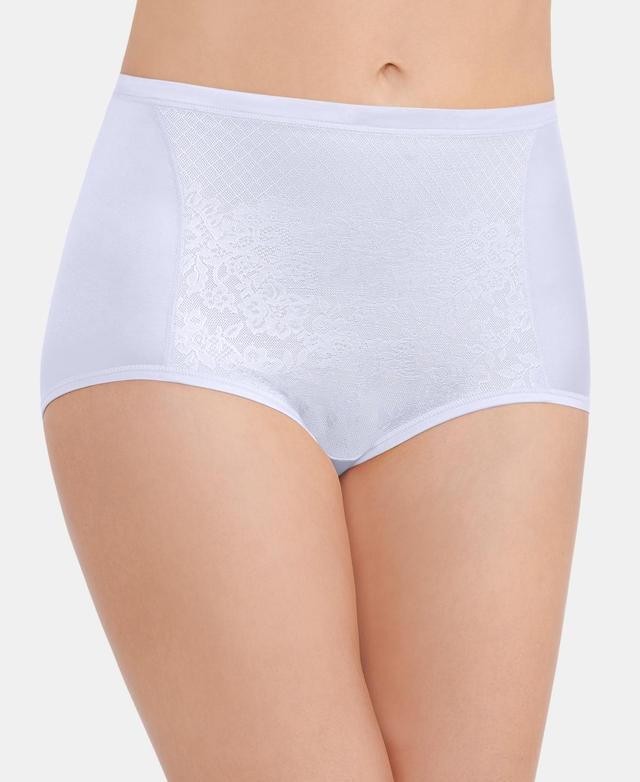 Vanity Fair Womens Smoothing Comfort with Lace Brief Underwear Product Image