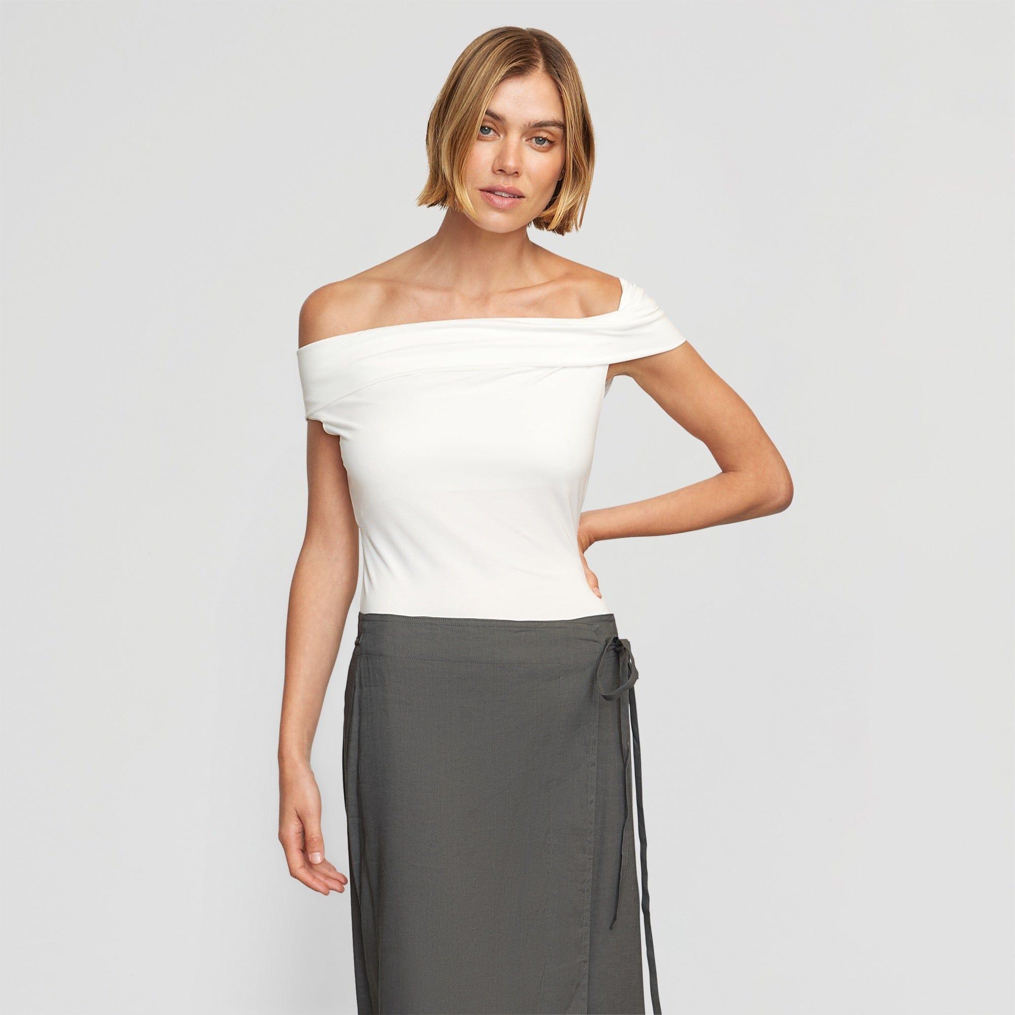 Mai Asymmetric Off-Shoulder Tee product image