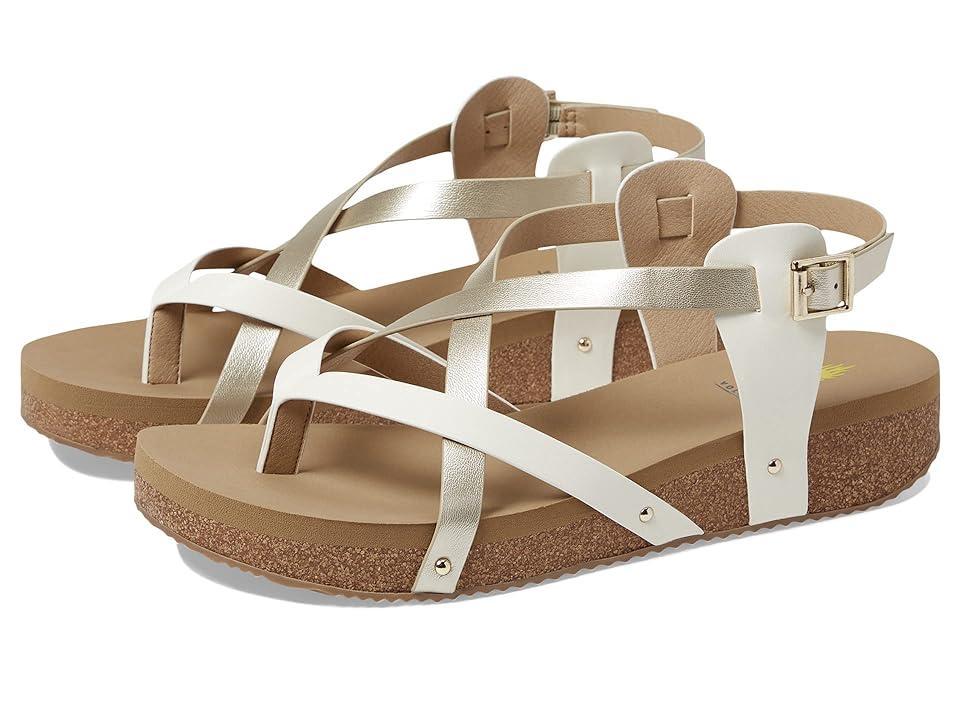 VOLATILE Engie (Platinum) Women's Sandals Product Image