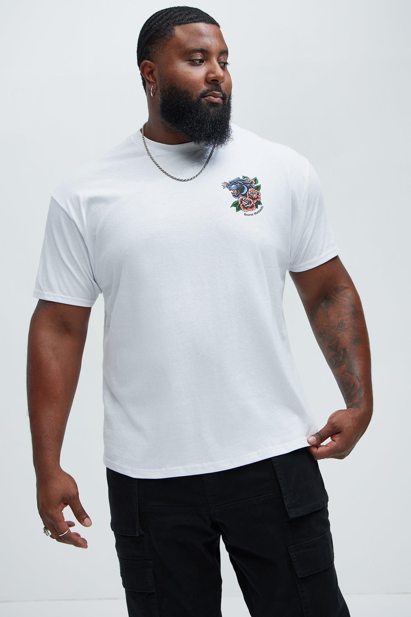 Strong And Fearless Short Sleeve Tee - White Product Image