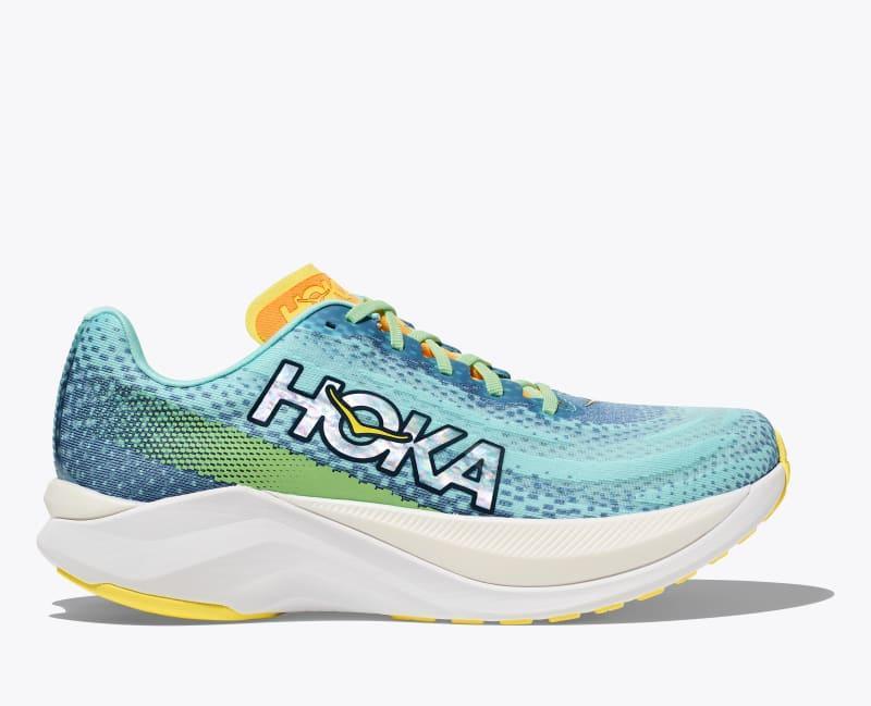 HOKA Mens Mach X Shoes in Dusk/Cloudless, Size 8.5 Product Image