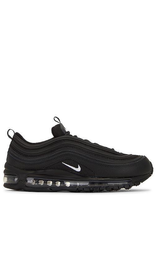 Nike Mens Nike Air Max 97 - Mens Running Shoes Black/Anthracite/White Product Image