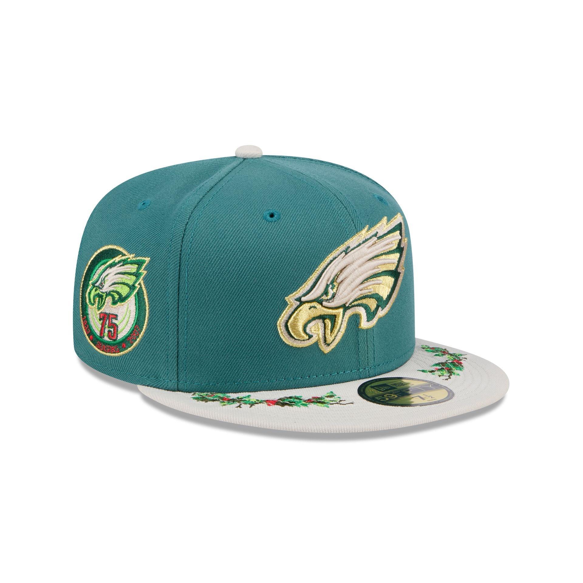 Philadelphia Eagles Novelty Holly 59FIFTY Fitted Hat Male Product Image