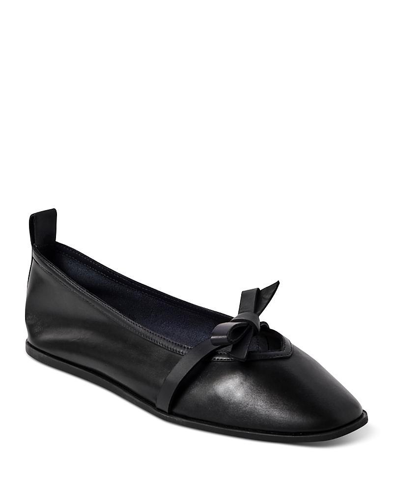 Free People Mania Bow Flats Leather) Women's Shoes Product Image