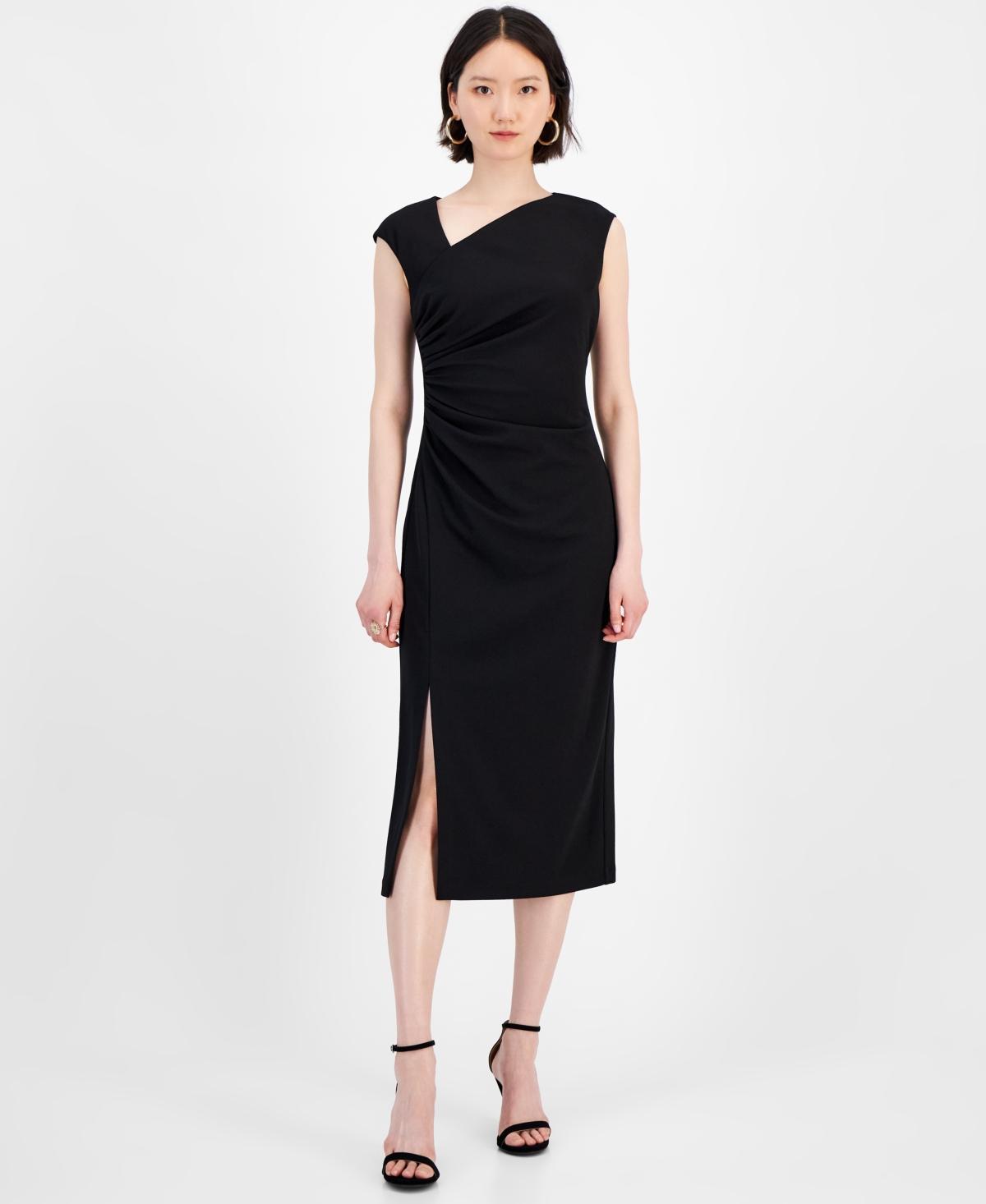 Women's Ruched Midi Dress Product Image