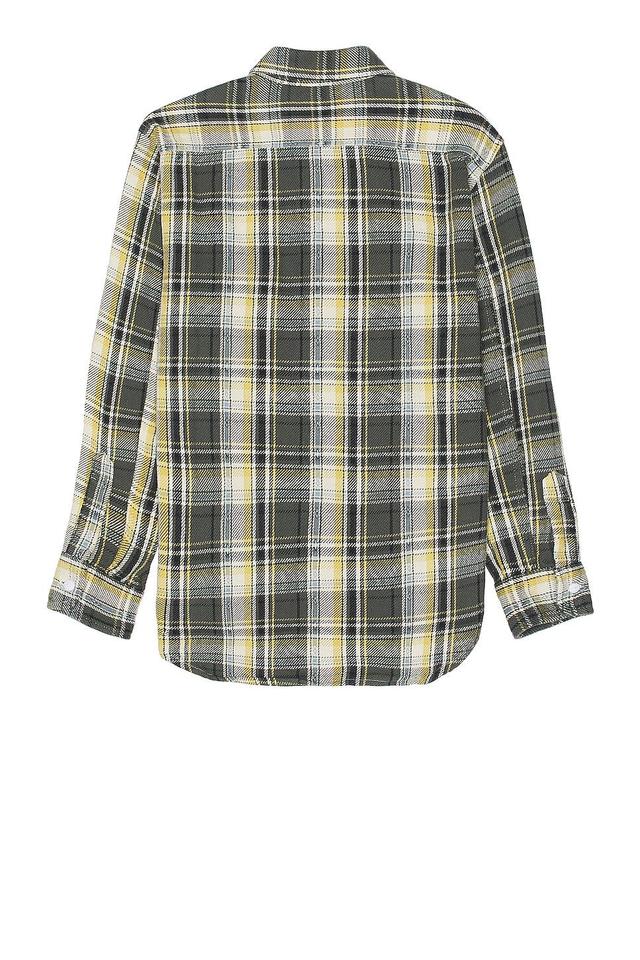 Beams Plus Guide Dobby Nel Check Shirt Grey. (also in M, S). Product Image