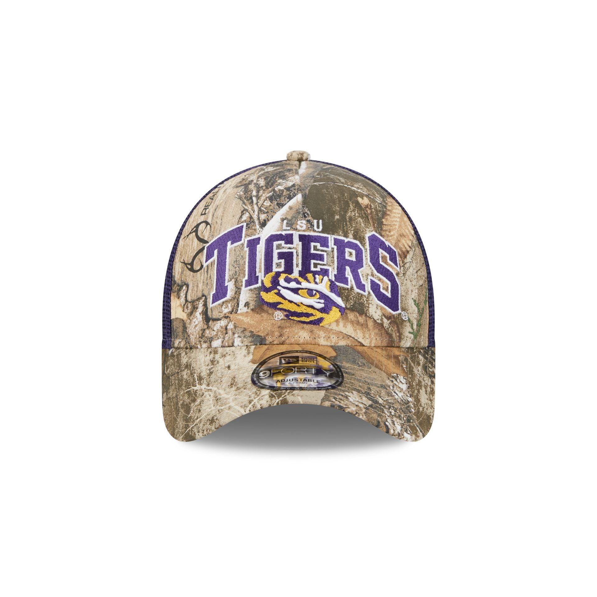 LSU Tigers Active 9FORTY A-Frame Trucker Hat Male Product Image