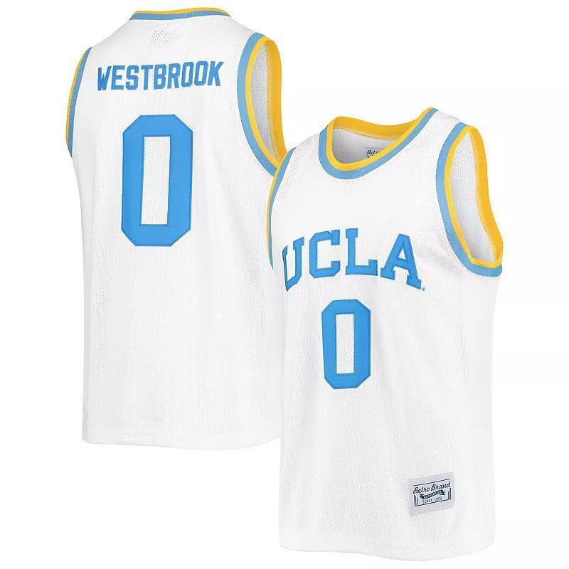 Mens Original Retro Brand Russell Westbrook UCLA Bruins Commemorative Classic Basketball Jersey Product Image