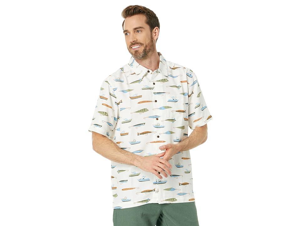 Quiksilver Waterman Drag Week Short Sleeve Shirt (Tea Drag Week) Men's Clothing Product Image