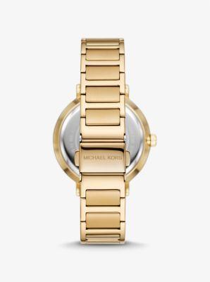 Oversized Pavé Logo -Tone Watch Product Image