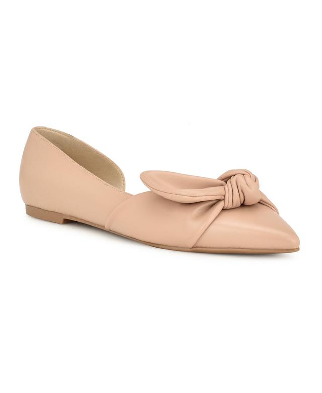 Nine West Bannie Half dOrsay Pointed Toe Flat Product Image