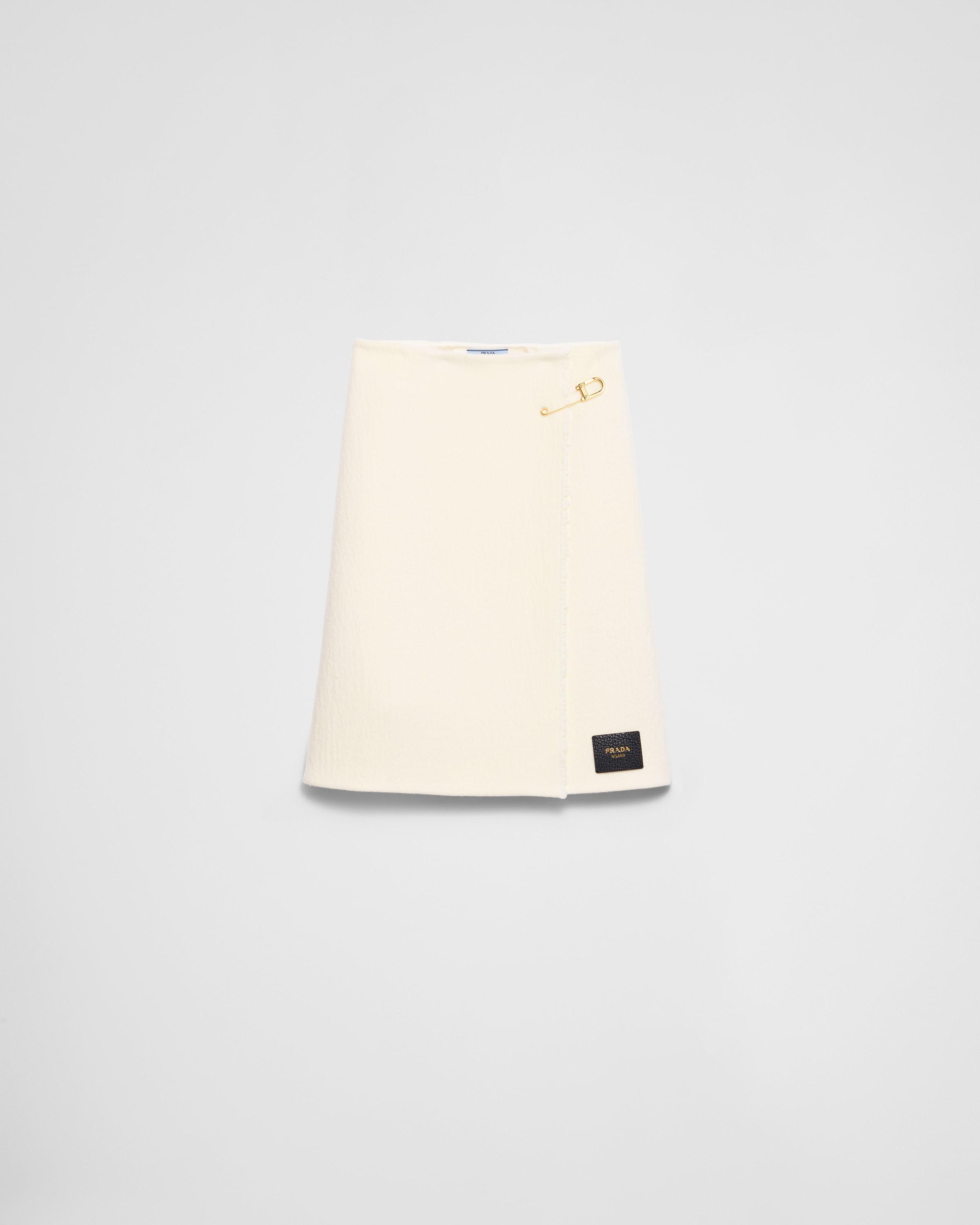 Twill midi-skirt Product Image