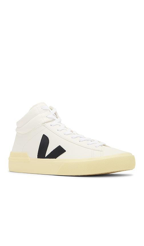 Veja Minotaur Bastille Sneaker in Extra White & Black Butter - White. Size 44 (also in ). Product Image