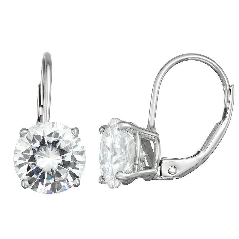 Charles & Colvard 3 Ct. T.w. Lab Created Moissanite Leverback Earrings Product Image