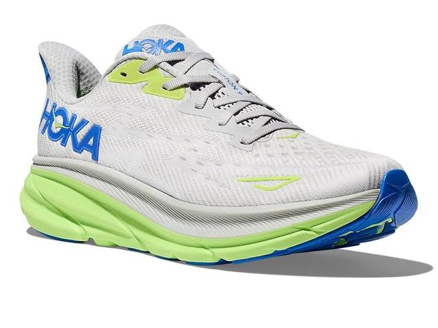 Hoka Men's Clifton 9 (Stardust/Electric Cobalt) Men's Shoes Product Image