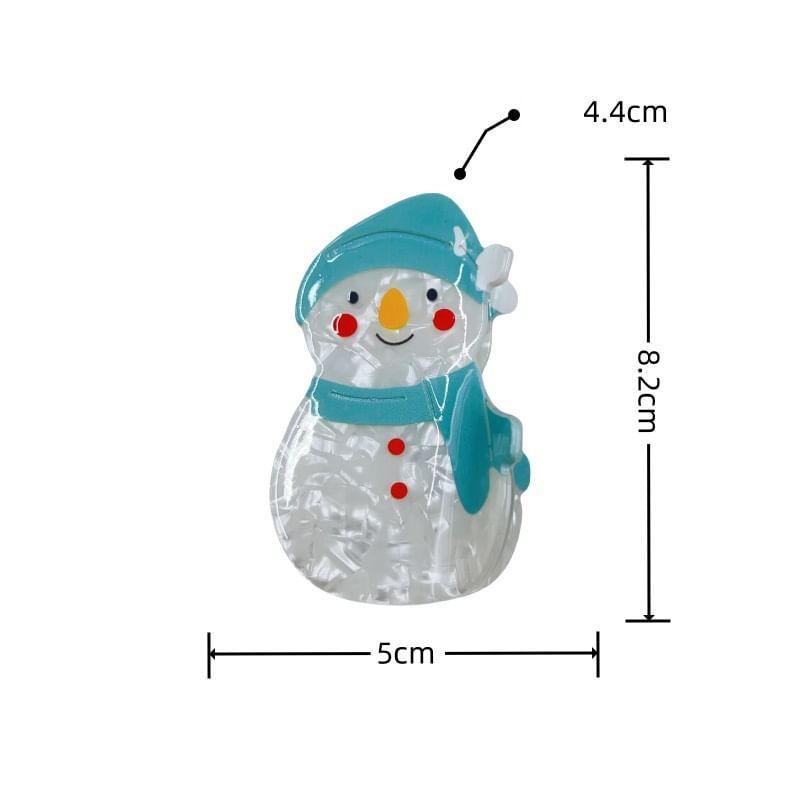 Snowman Hair Claw Product Image