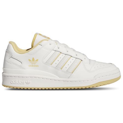 adidas Originals Mens Forum Low - Basketball Shoes Oat/Cloud White/Cloud White Product Image