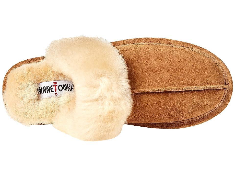 Minnetonka Sheepskin Slide (Golden ) Women's Shoes Product Image